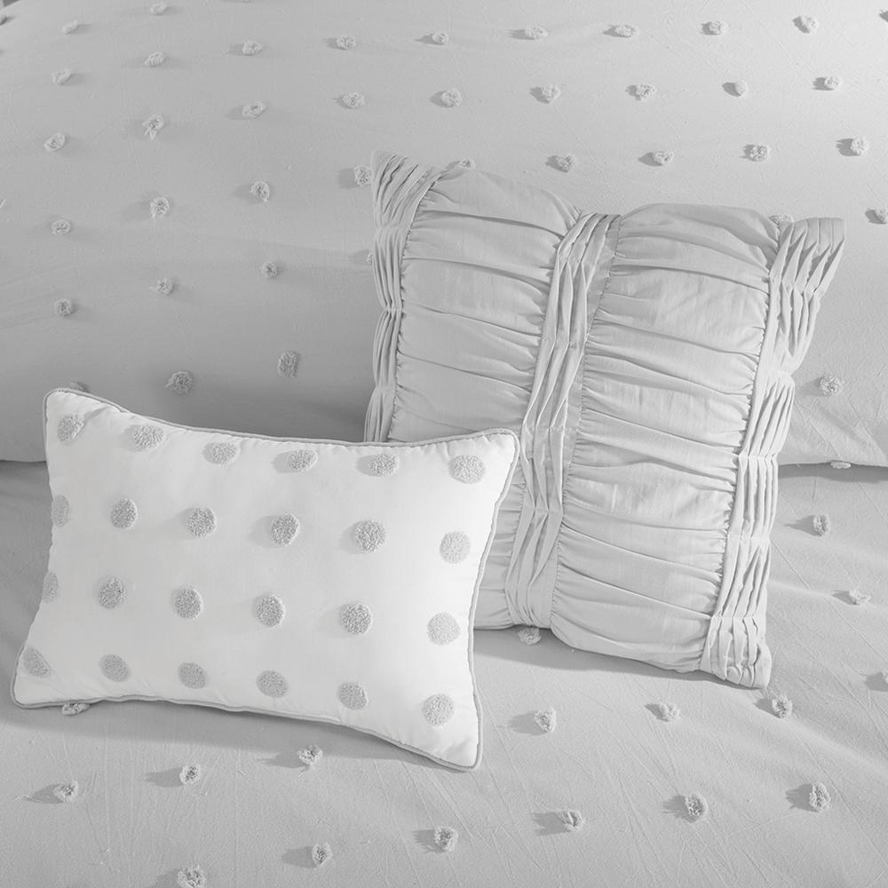 Brooklyn Dot Grey Comforter Set, Belen Kox. Picture 3