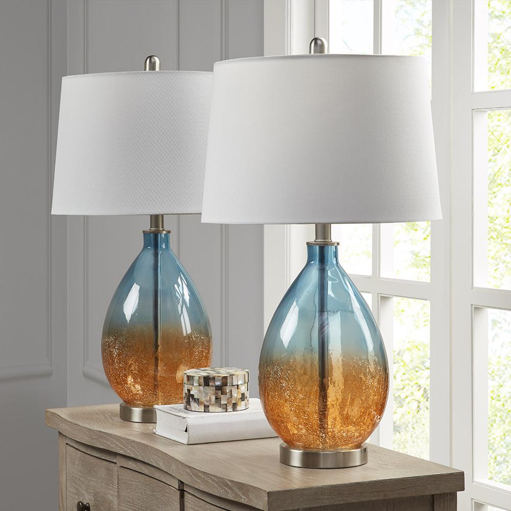 Ombre Glass Table Lamp, Set of 2. Picture 4