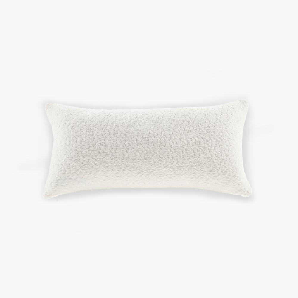 Boucle Oblong Decor Pillow. Picture 2