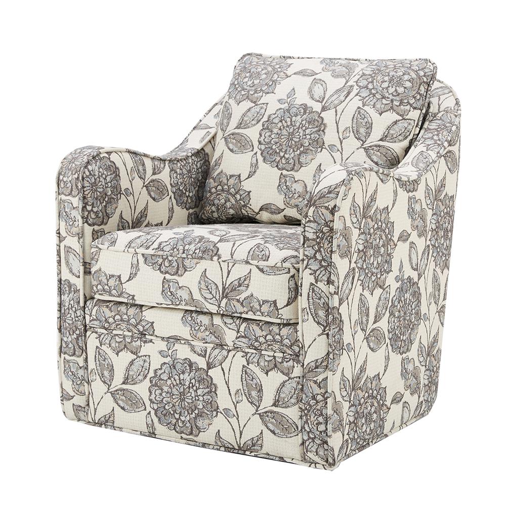 Elegance Floral Swivel Chair, Belen Kox. Picture 1