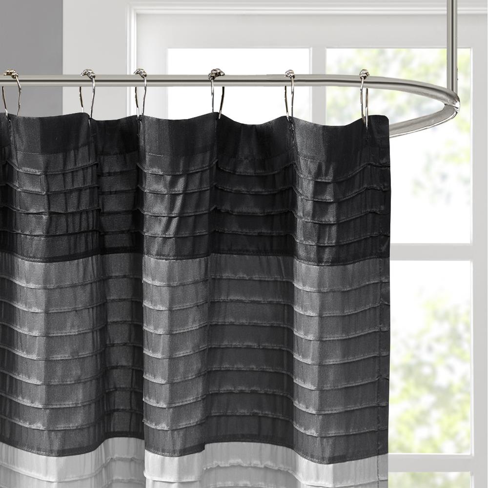 Luna Silk Shower Curtain, Belen Kox. Picture 1