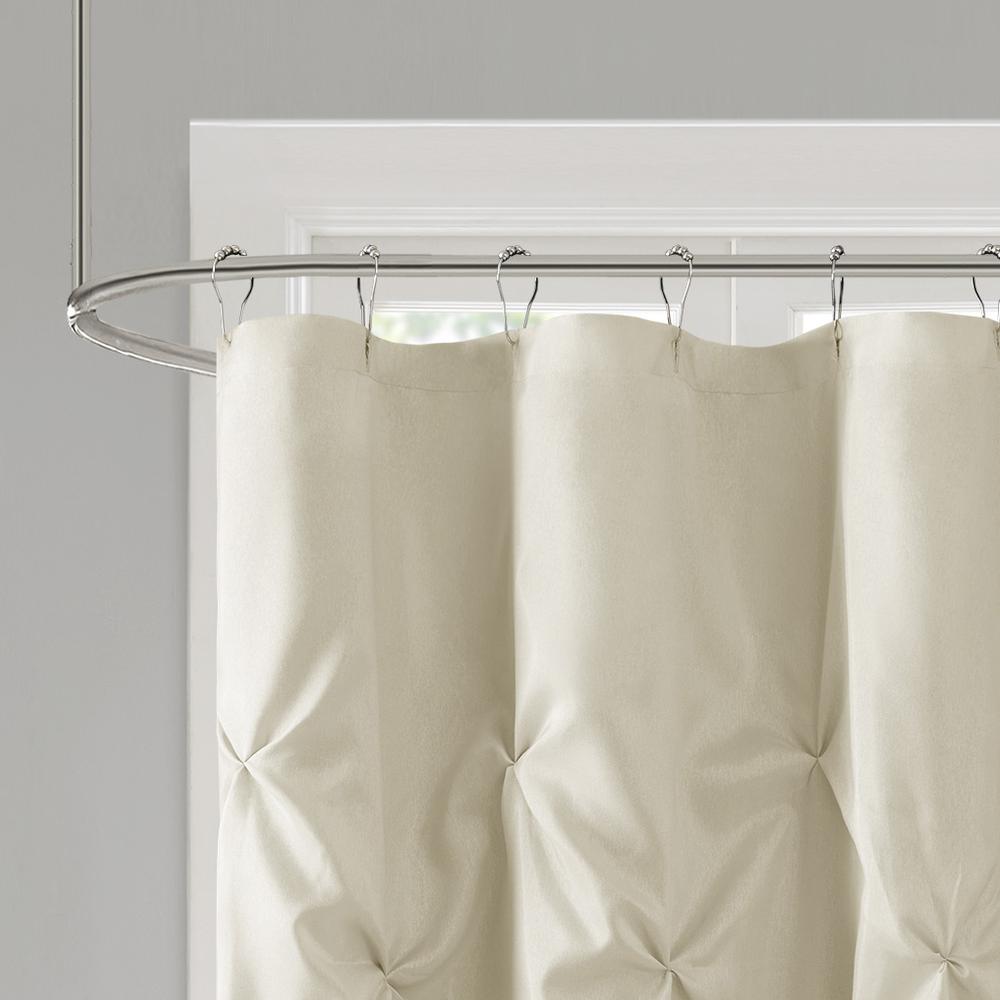 Tufted Semi-Sheer Shower Curtain. Picture 2