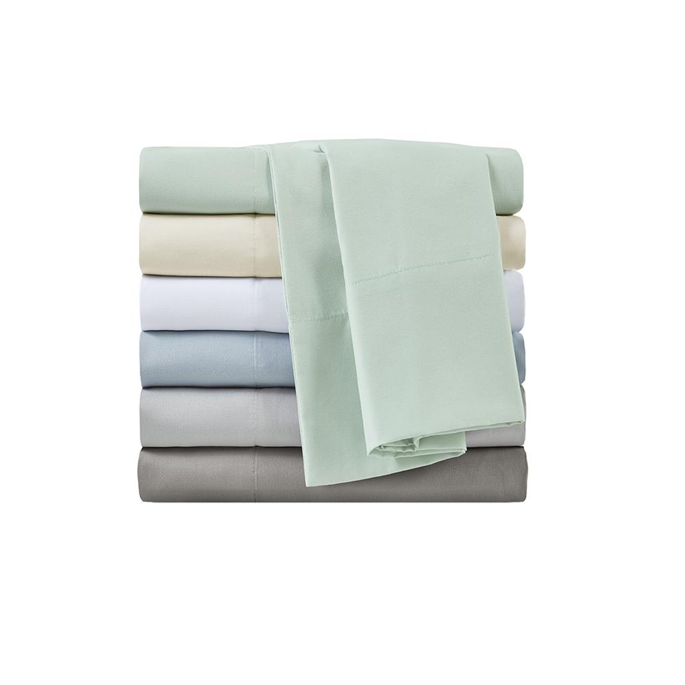 Smart Cool Microfiber Sheet Set, Aqua color. Picture 2