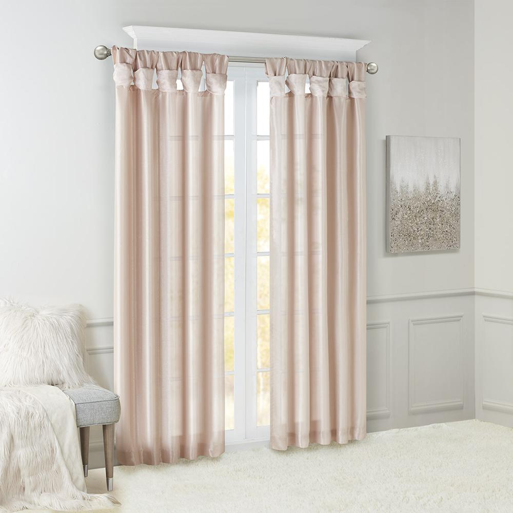 100% Polyester Twist Tab Lined Window Curtain,MP40-6322. Picture 4