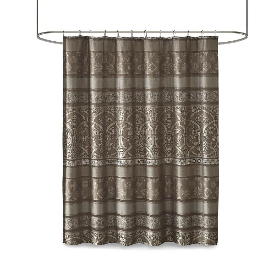 100% Polyester Jacquard Shower Curtain,MPE70-883. Picture 1