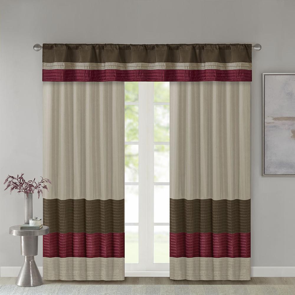 Polyoni Pintuck Window Valance. Picture 5