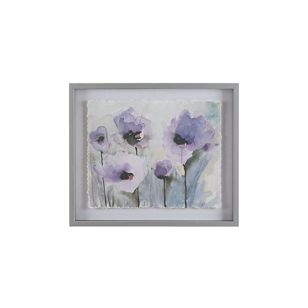 Lilac Blooming Spring Framed Graphic, Belen Kox. Picture 1