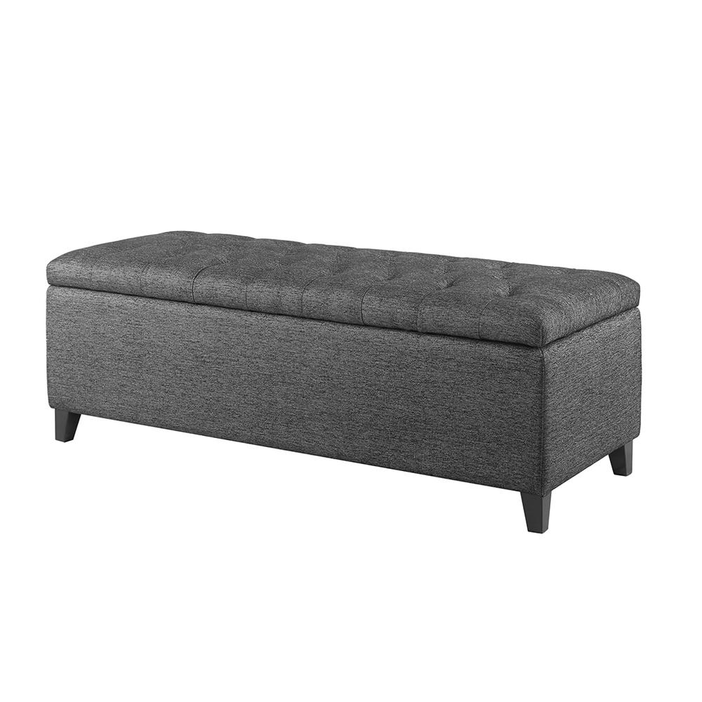 Tufted Top Soft Close Storage Bench. Picture 3
