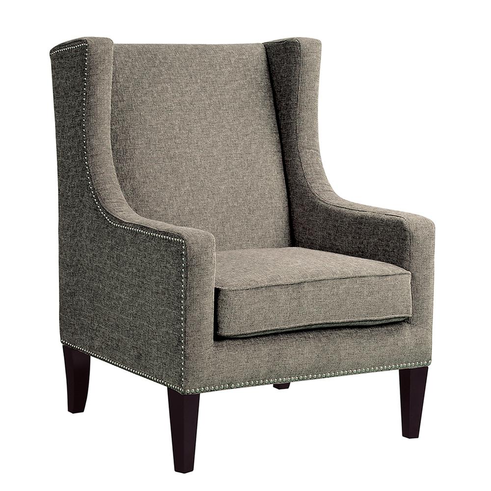 Barton Wing Chair,FMY002GRY. Picture 1
