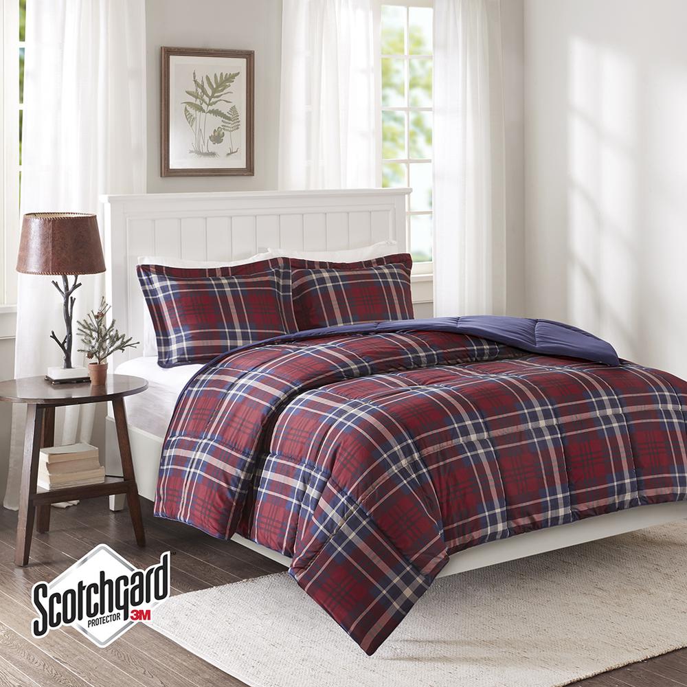3M Scotchgard Down Alternative Comforter Mini Set. Picture 4