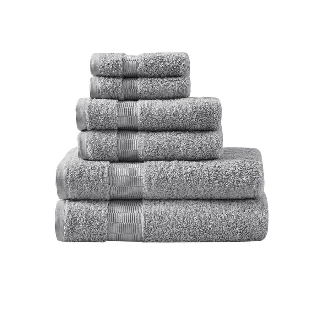 100% Egyptian Cotton 6 Piece Towel Set. Picture 1