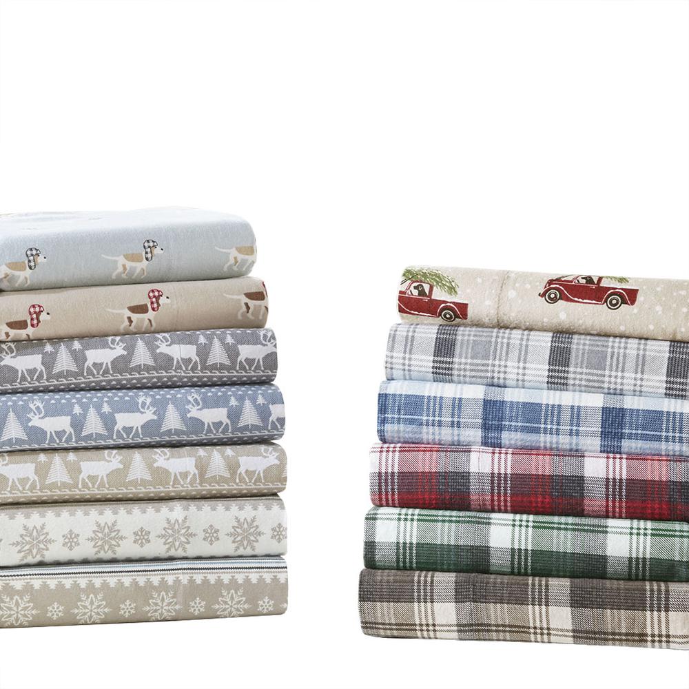 100% Cotton Flannel Printed Sheet Set,WR20-2045. Picture 8