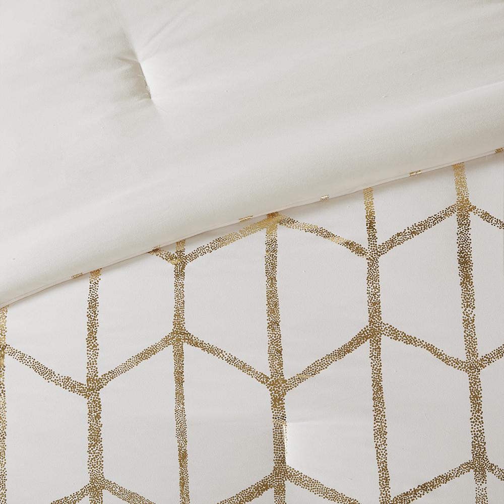Ivory Majesty Gold Comforter Set, Belen Kox. Picture 3