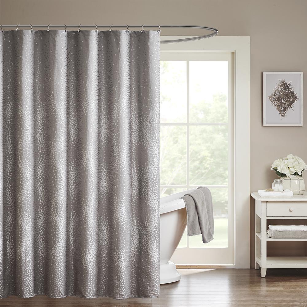 100% Polyester Jacquard Shower Curtain,MP70-1919. Picture 1