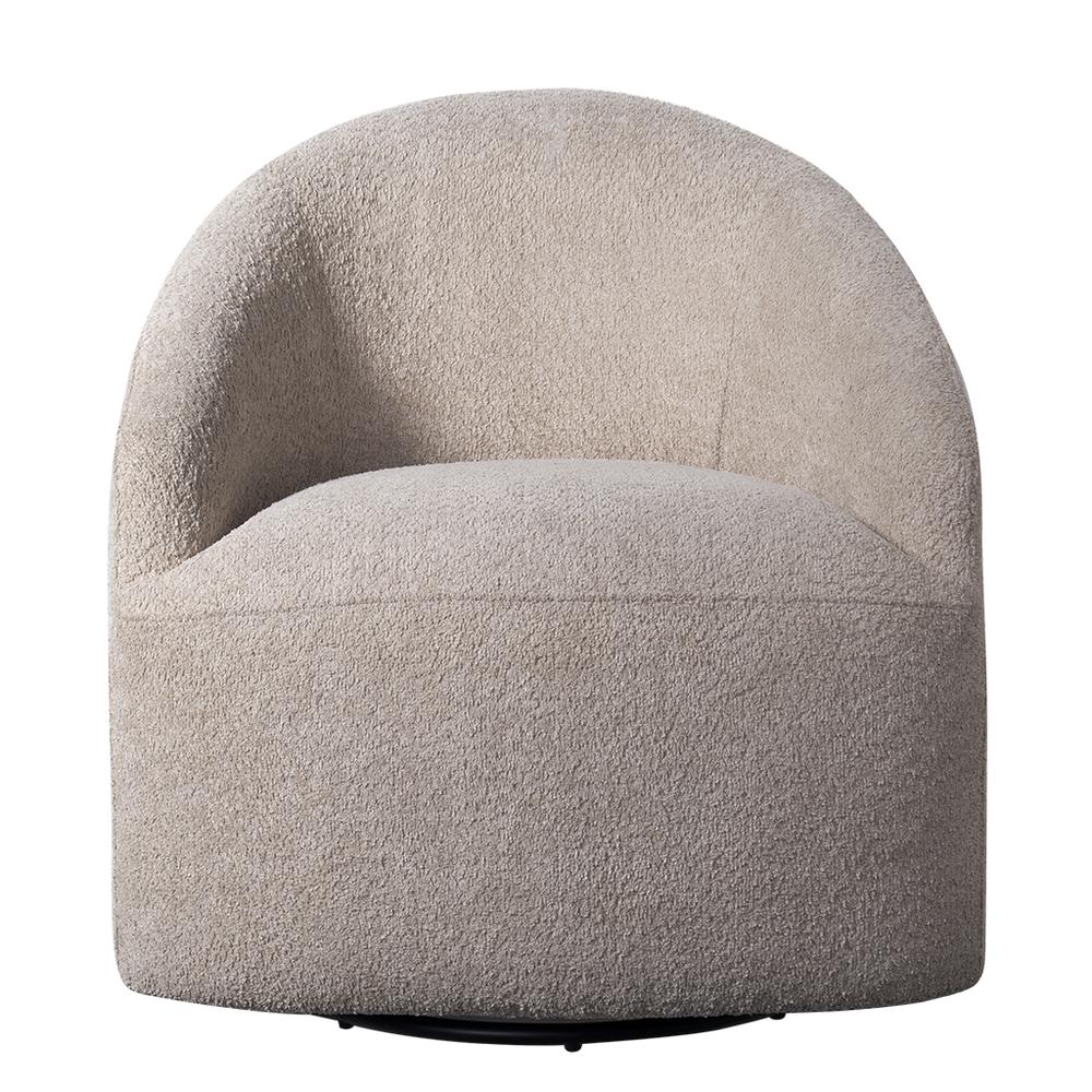 Upholstered 360 Degree Swivel Chair. Picture 1