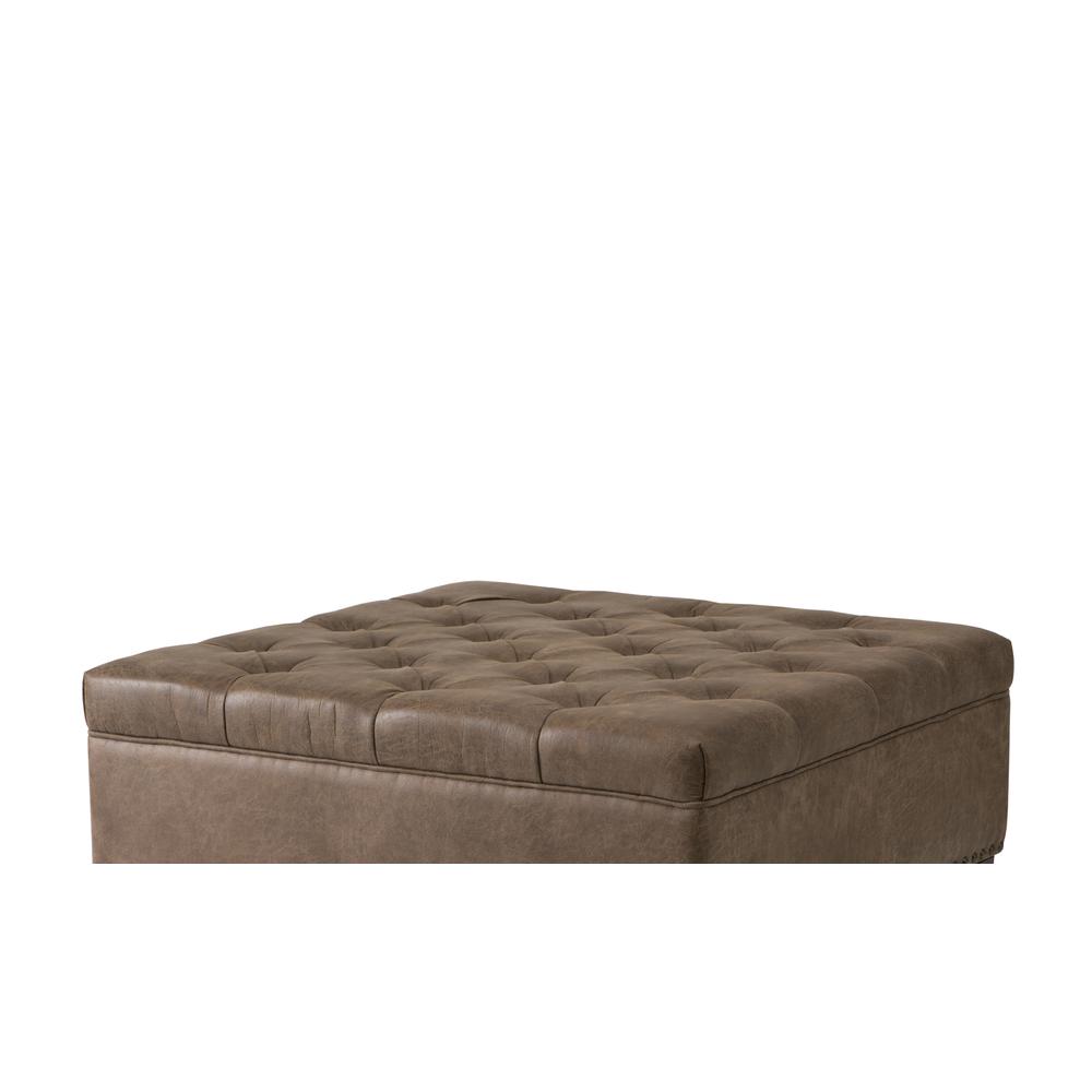 Tufted Square Ottoman, Belen Kox. Picture 3