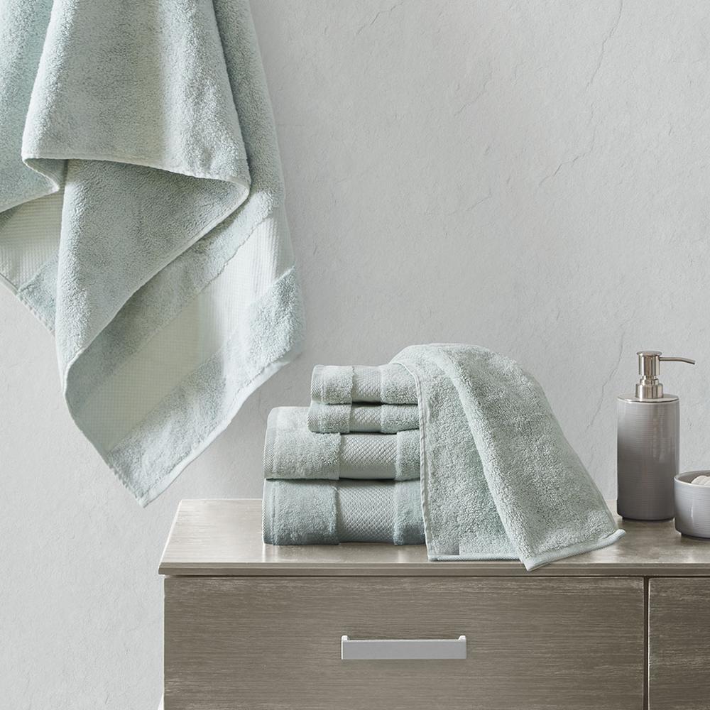 Cotton 6 Piece Bath Towel Set. Picture 4