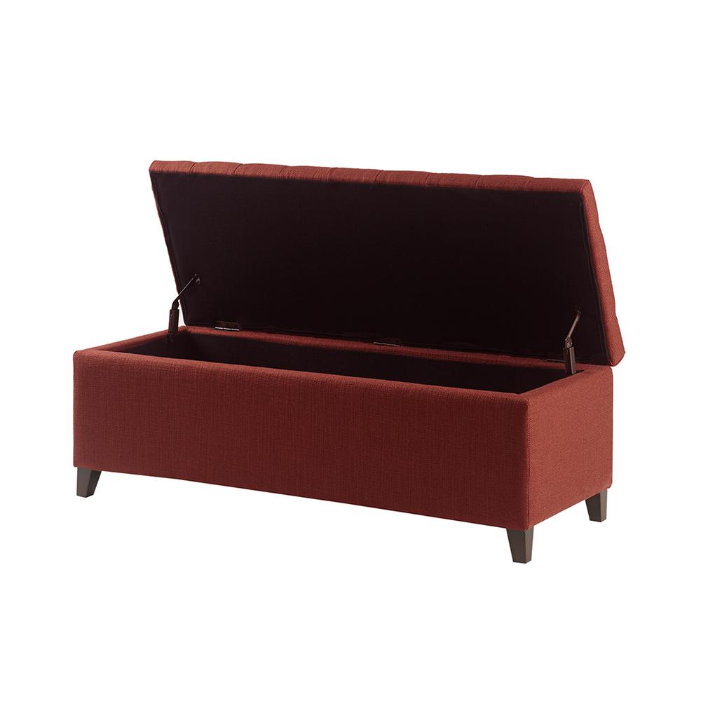 Tufted Top Soft Close Storage Bench. Picture 5