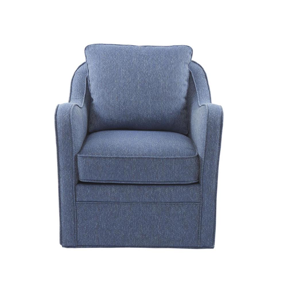 Wide Seat Swivel Arm Chair. Picture 5