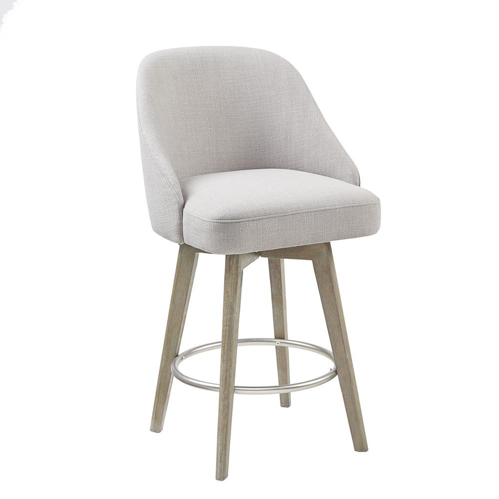 Counter Stool With Swivel Seat Grey. The main picture.