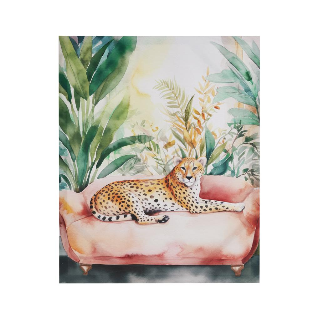 Jungle Cheetah Canvas Wall Art. Picture 4