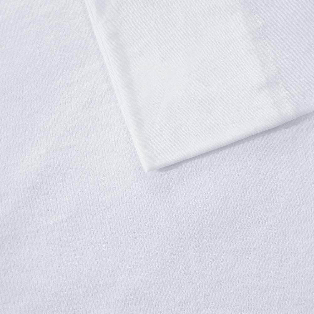 White Jersey Knit Sheet Set, Belen Kox. Picture 2