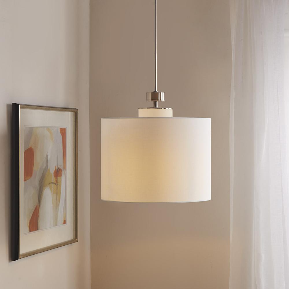 Pendant with White Linen Shade, Belen Kox. Picture 3