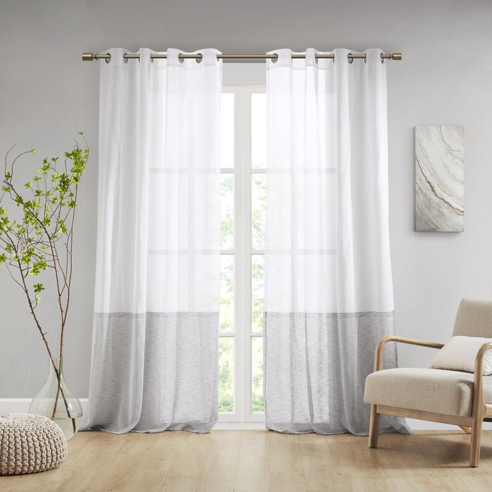 Dual-colored Curtain Panel (Single). Picture 4