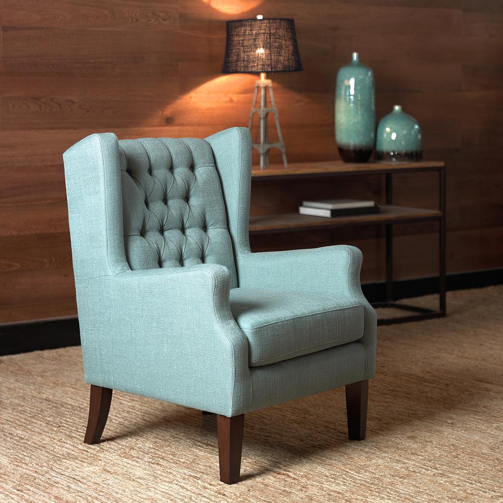 Maxwell Button Tufted Wing Chair,FPF18-0223. Picture 2