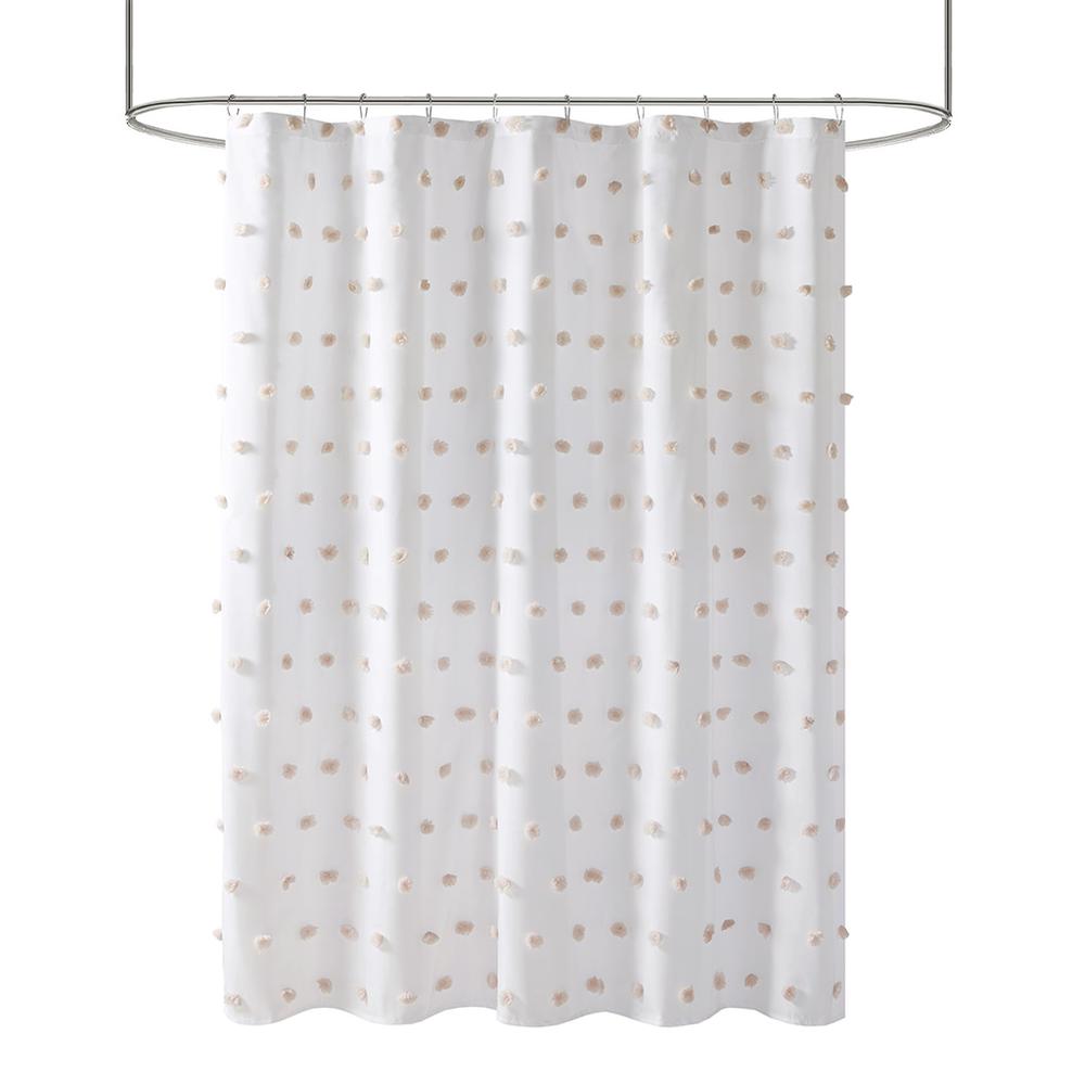 100% Polyester Clip Shower Curtain, MP70-7471. Picture 2