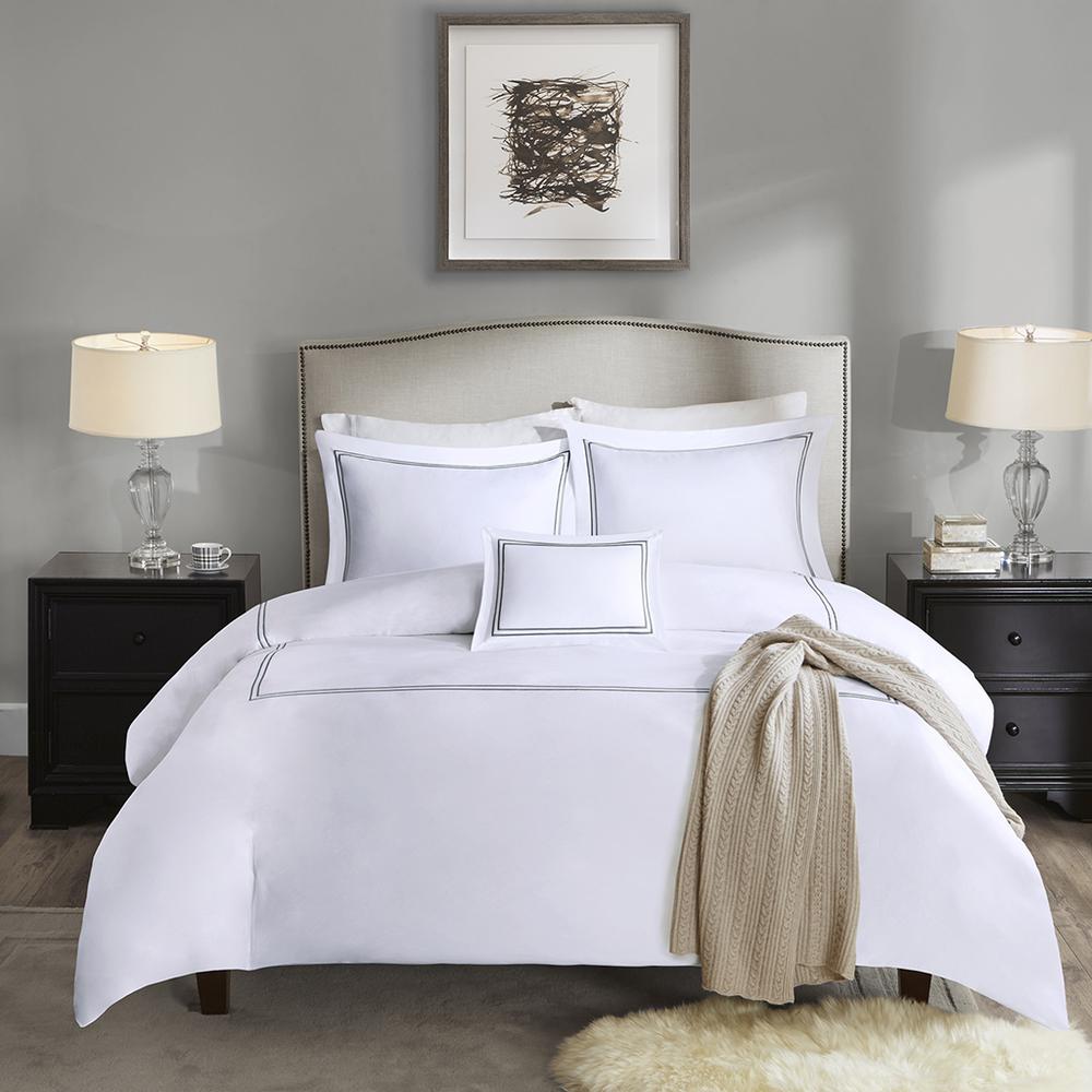 100% Cotton Sateen Embroidered Duvet Cover Set,MPS12-096. Picture 8