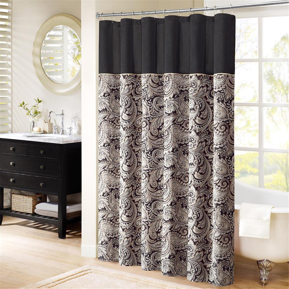 Jacquard Shower Curtain. Picture 4