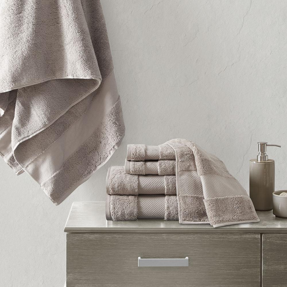 Cotton 6 Piece Bath Towel Set. Picture 3