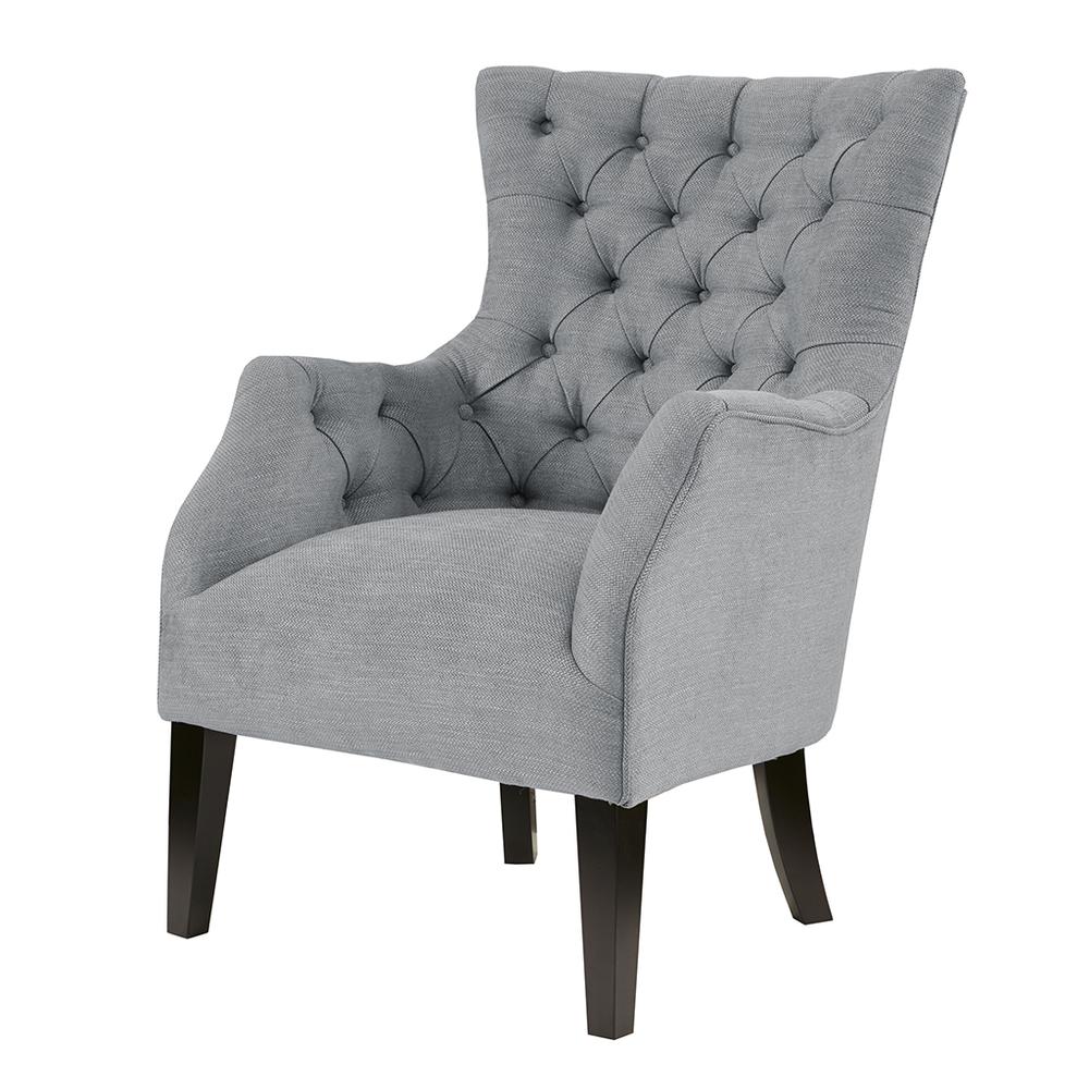 Hannah Button Tufted Wing Chair,MP100-0150. Picture 1