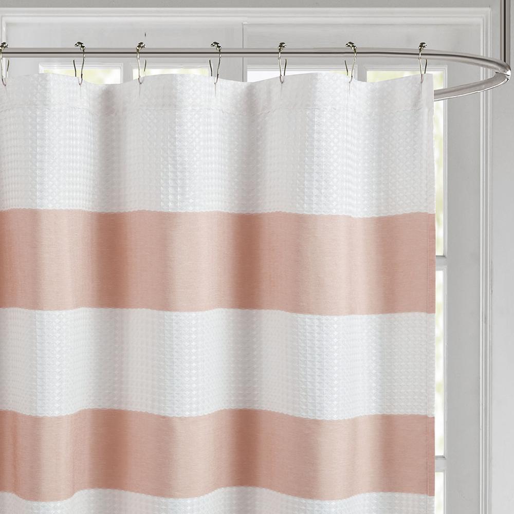 Shower Curtain with 3M Treatment Blush 868. Picture 7