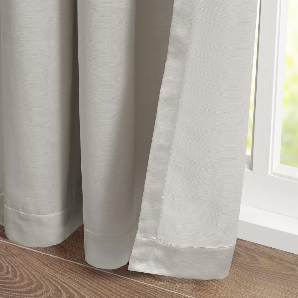Pleat Curtain Panel with Tieback (Single). Picture 1