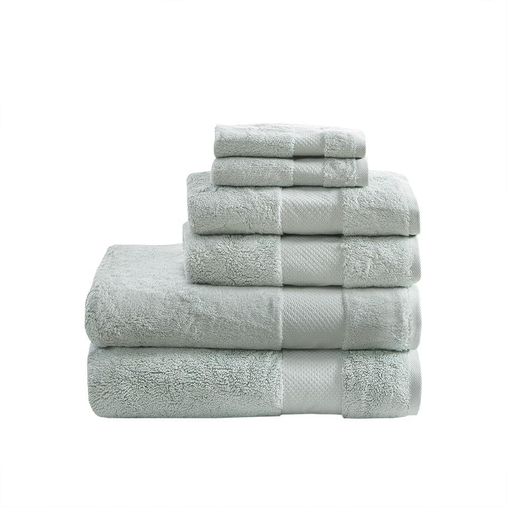 Luxe Turkish Cotton Bath Towel Set, Belen Kox. Picture 1