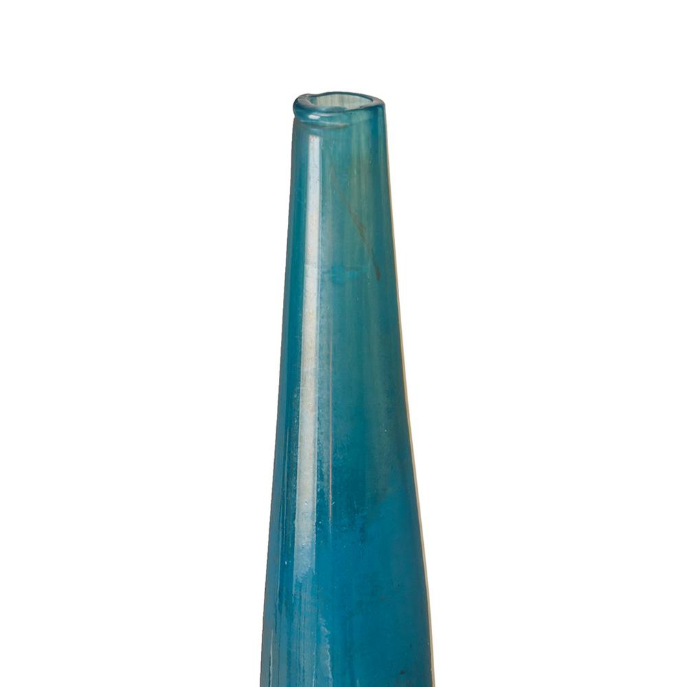 Glass Vase,Set of 3, Blue, Metal, Belen Kox. Picture 2