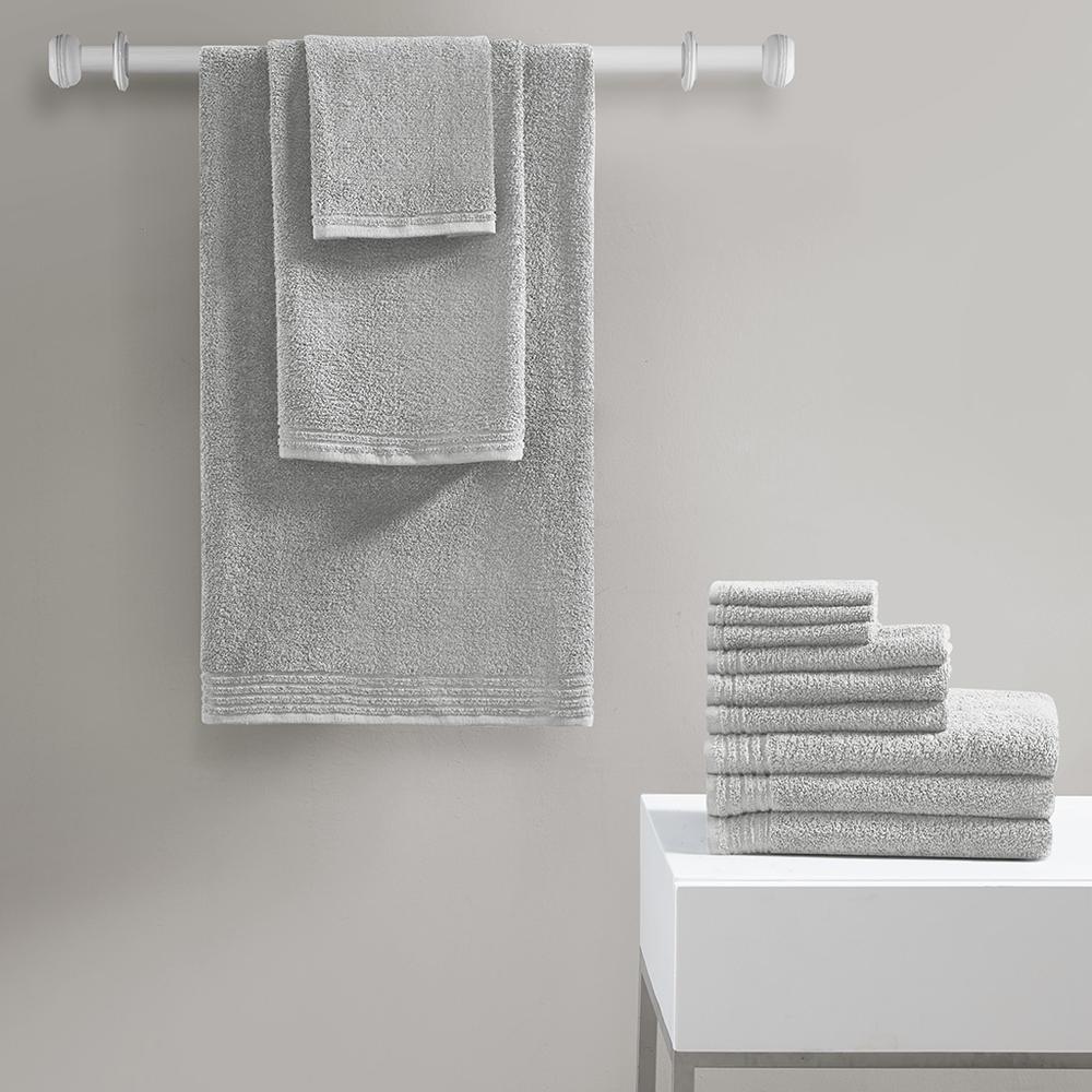 100% Cotton Quick Dry 12 Piece Bath Towel Set. Picture 4