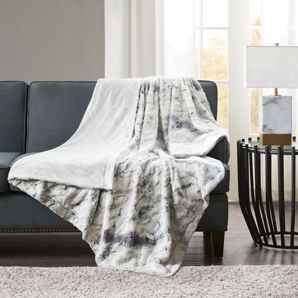 Oversized Faux Fur Throw. Picture 4