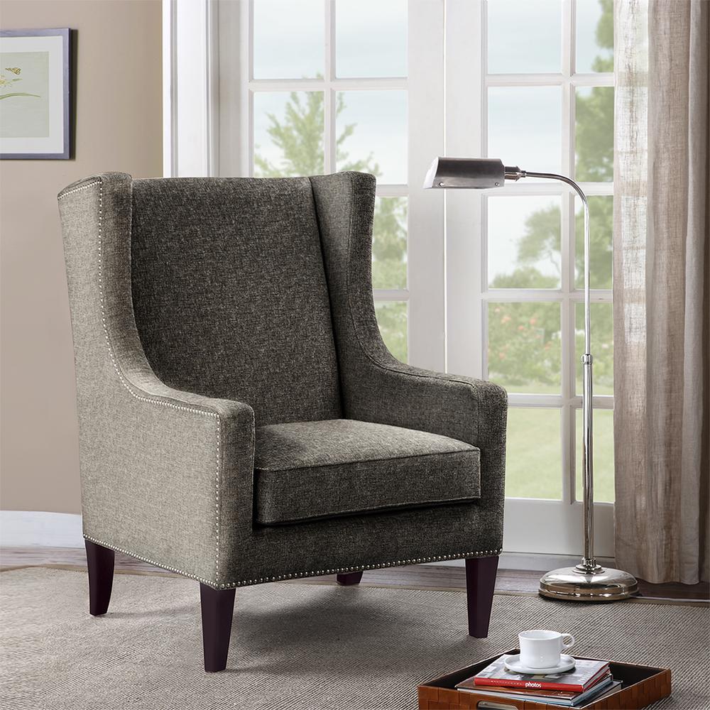 Barton Wing Chair,FMY002GRY. Picture 2