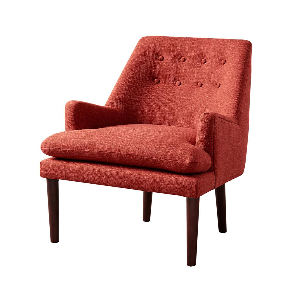 Taylor upholtered chair in Blakely Persimmon. Picture 1