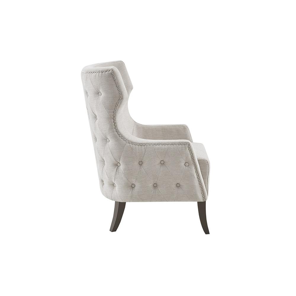 Corsica Accent Chair, Cream. Picture 3