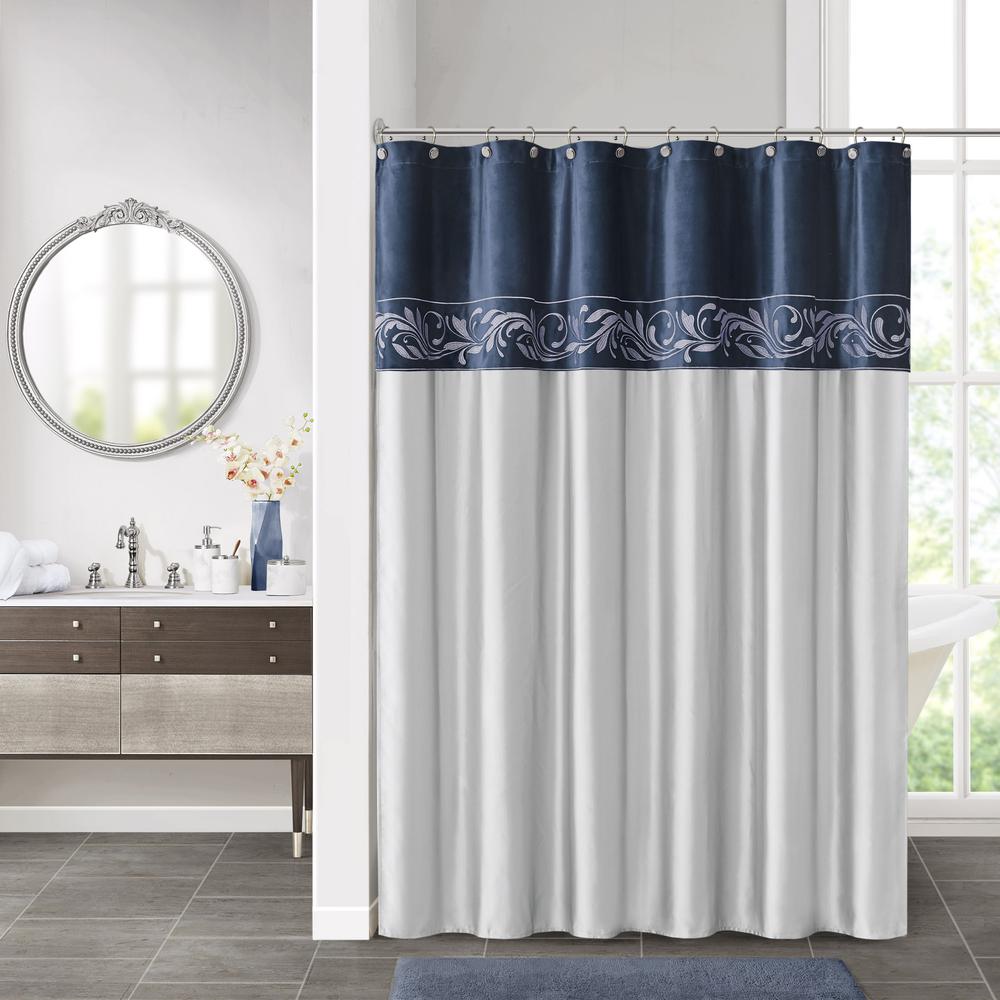 Embroidery Shower Curtain. Picture 4