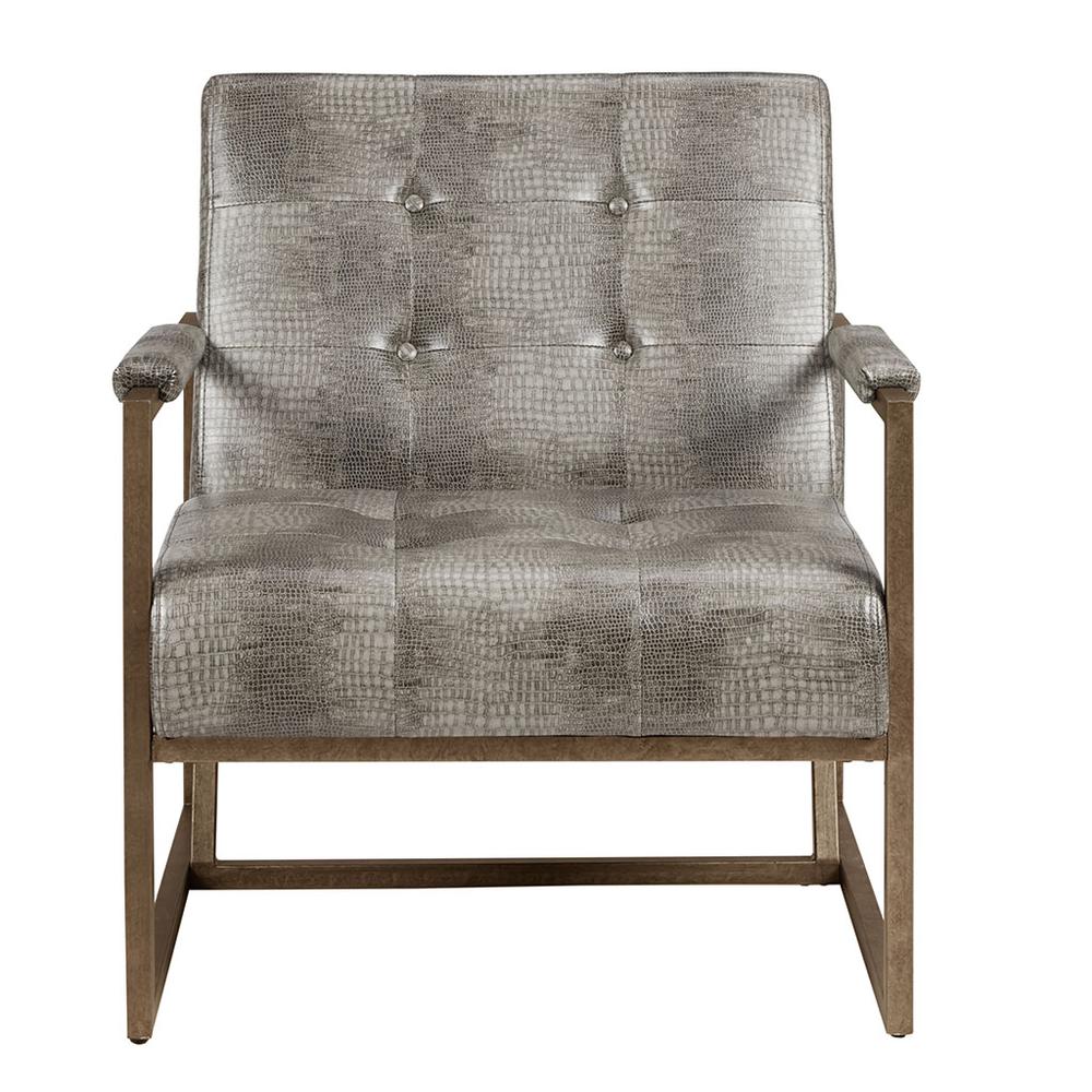 Grey Snakeskin Lounge Chair, Belen Kox. Picture 2