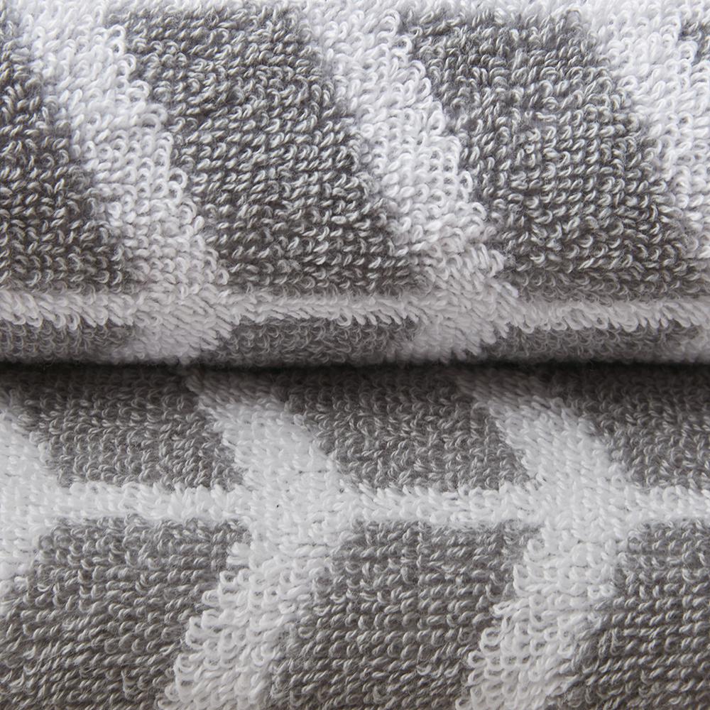 Cotton Jacquard Bath Towel 6 Piece Set. Picture 2