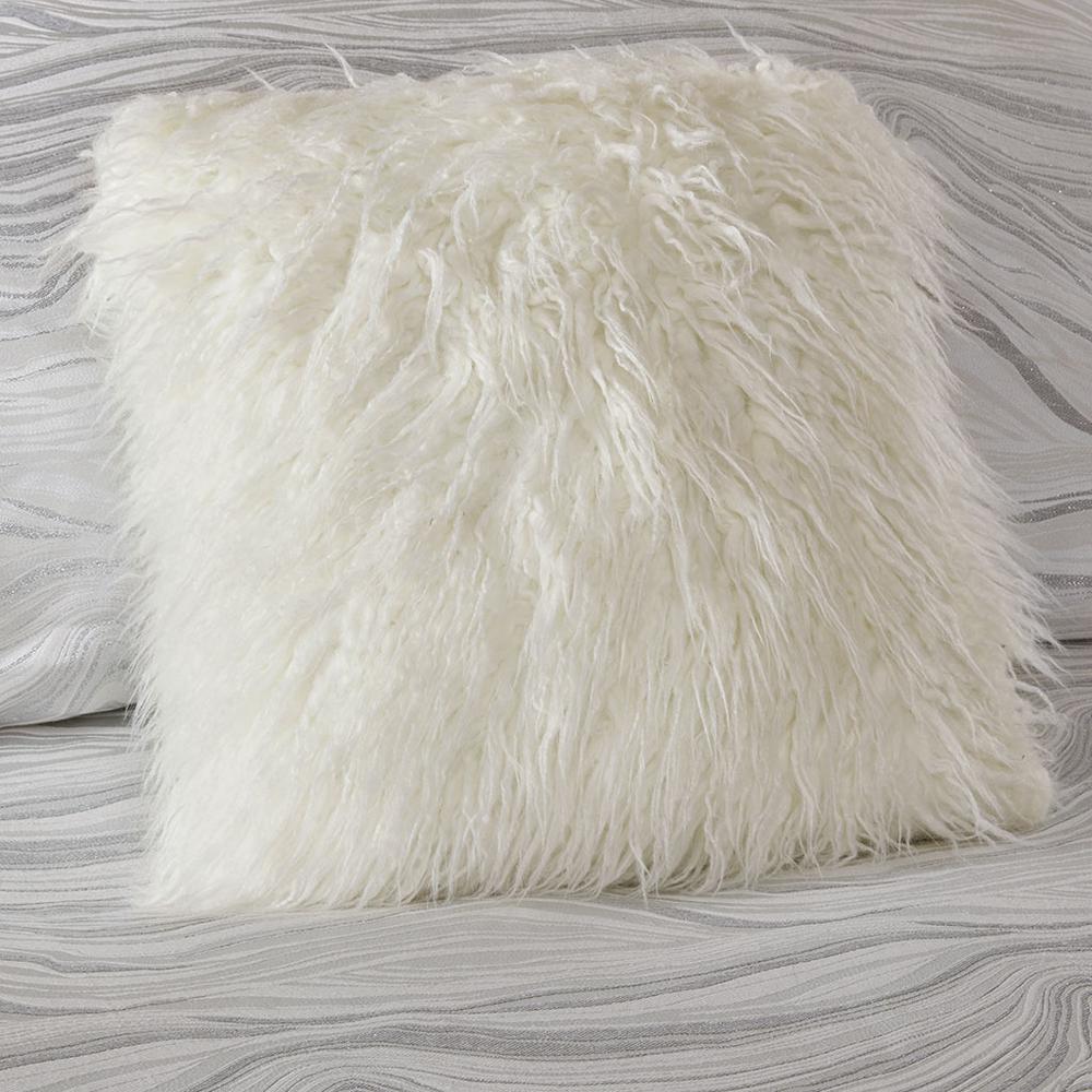 White Metallic Jacquard Comforter Set, Belen Kox. Picture 4