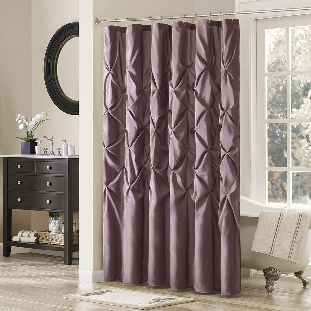 Tufted Semi-Sheer Shower Curtain. Picture 3