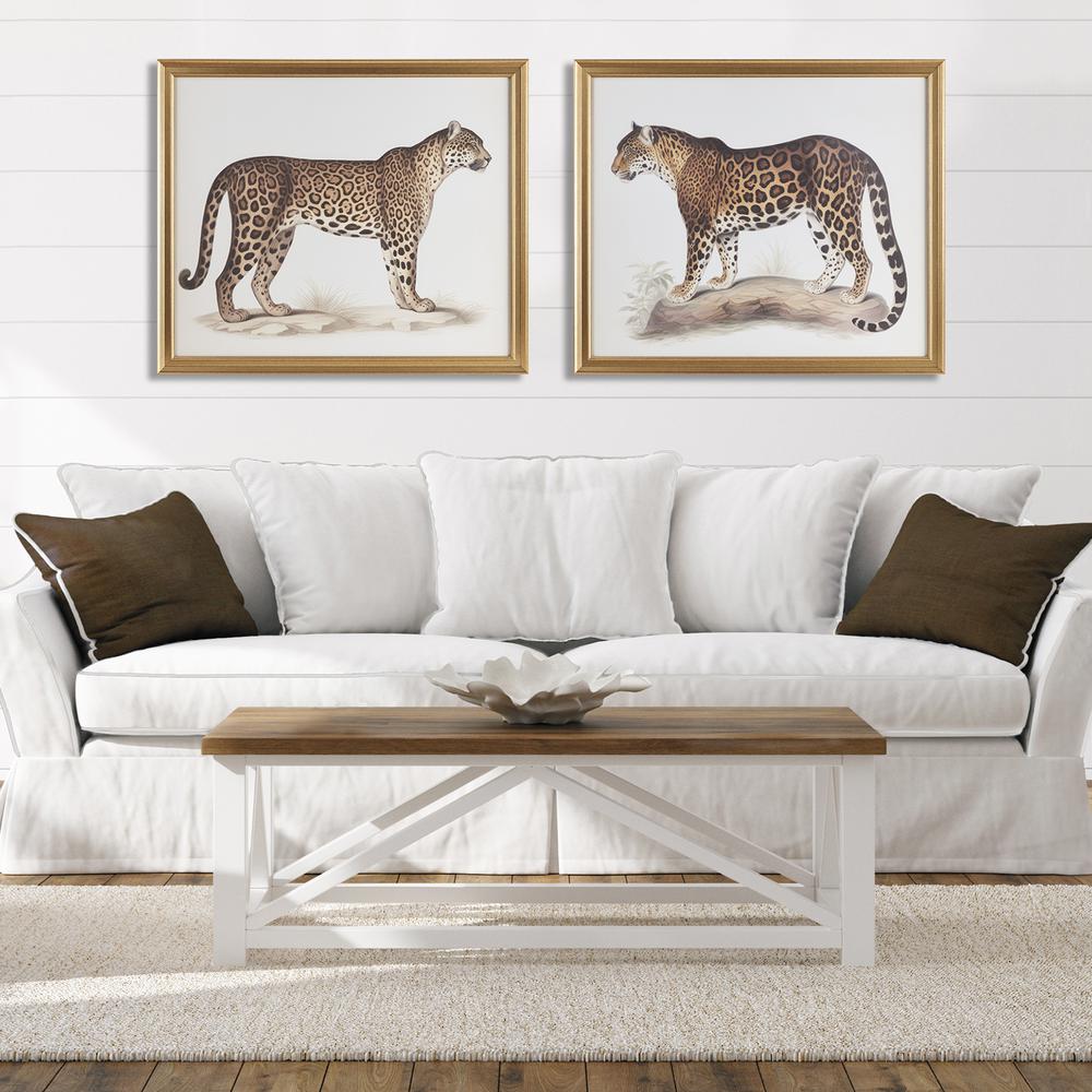Cheetah Framed Graphic Wall Decor 2PC set. Picture 5