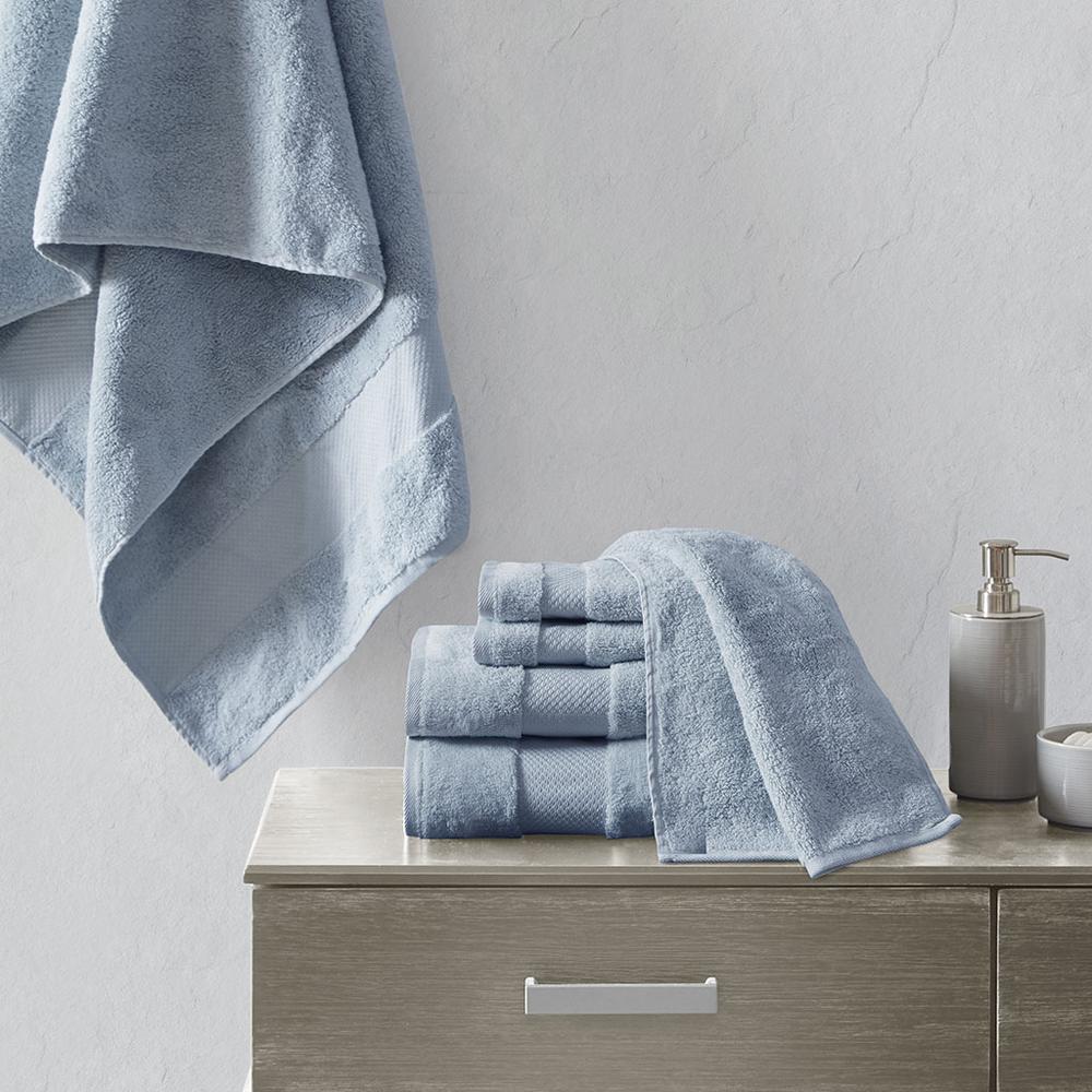 Cotton 6 Piece Bath Towel Set. Picture 4